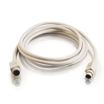 C2G 25ft PS/2 M/F Keyboard/Mouse Extension Cable cable ps/2 7,62 m Blanco