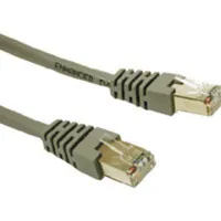 C2G 3ft Shielded Cat5E Molded Patch Cable cable de red Gris 0,915 m