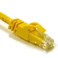 C2G 1ft Cat6 550MHz Snagless cable de red Amarillo 0,3 m