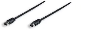 Manhattan IEEE 1394 Cable, 3m Negro