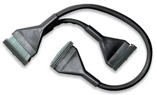 Manhattan Round ATA 133 Cable cable de SATA 0,50 m Negro