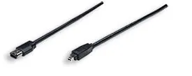 Manhattan IEEE 1394 Cable, 4.5m 4,5 m Negro