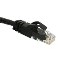 C2G 125ft Cat6 550MHz Snagless cable de red Negro 38,125 m