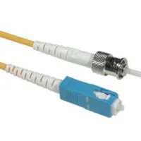 C2G 37923 Cable de fibra óptica e InfiniBand 5 m ST SC OFNP Amarillo