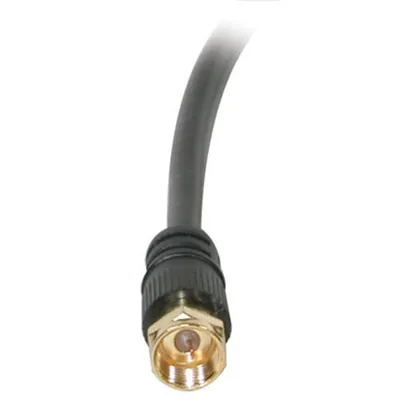 C2G 12ft Value Series F-type RG59 Video Cable cable coaxial 3,6 m Negro