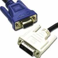 C2G 3m DVI-A Male to HD15 VGA Male Analog Video Cable VGA (D-Sub) Negro