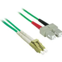 C2G 3m LC/SC Duplex 62.5/125 Multimode Fiber Patch Cable Cable de fibra óptica e InfiniBand Verde