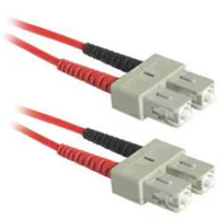 C2G 1m SC/SC Duplex 62.5/125 Multimode Fiber Patch Cable - Red Cable de fibra óptica e InfiniBand Rojo
