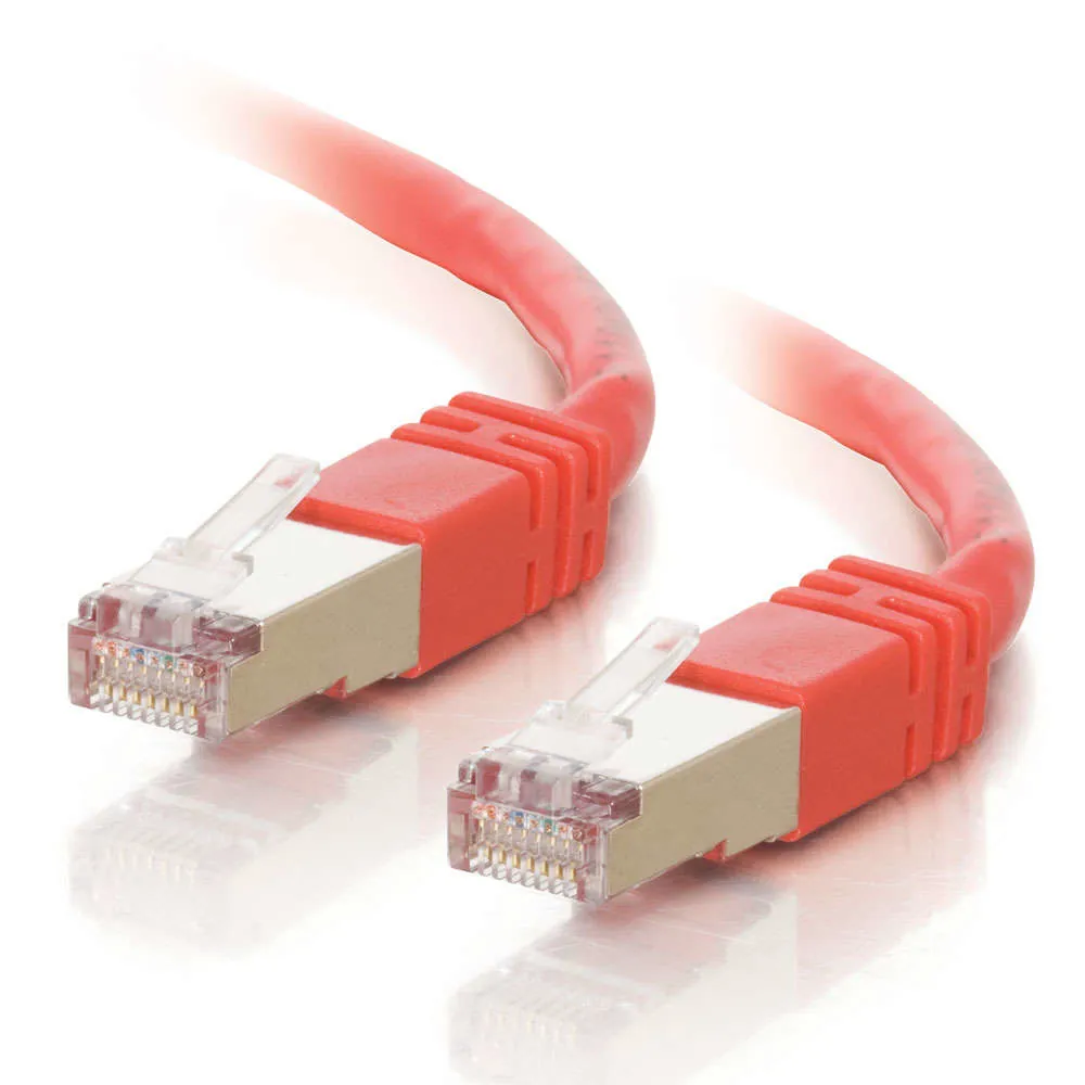 C2G Cat5E, 100ft cable de red Rojo 30,48 m