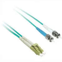 C2G 10m 10Gb LC/ST Duplex 50/125 Multimode Plenum-Rated Cable de fibra óptica e InfiniBand