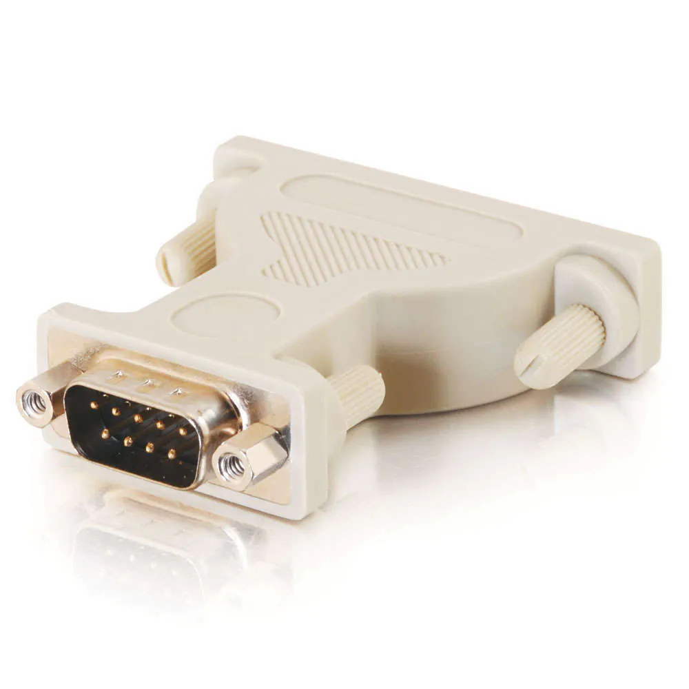 C2G 02450 cambiador de género para cable DB9 DB25 Beige