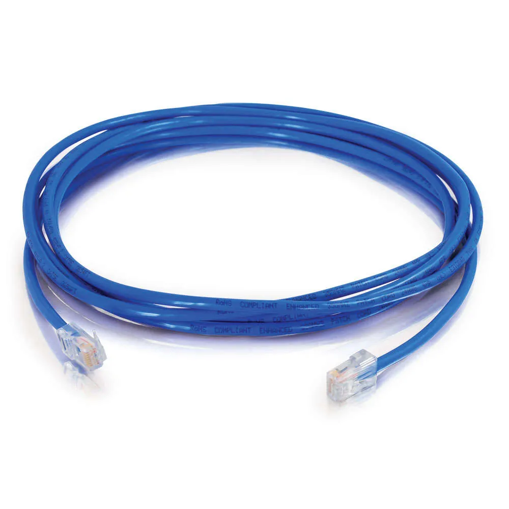 C2G Cat5E, 10ft, 100pk cable de red Azul 3,04 m