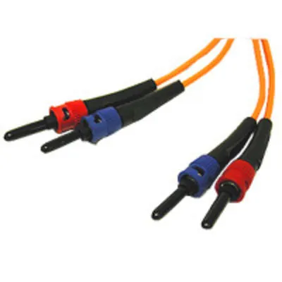 C2G 15m USA ST/ST Duplex 50/125 Multimode Fiber Patch Cable Cable de fibra óptica e InfiniBand Naranja
