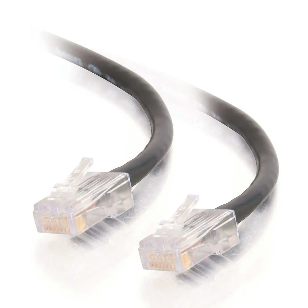 C2G Cat5E, 14ft cable de red Negro 4,26 m