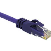C2G 14ft Cat6 550MHz Snagless Patch Cable Purple cable de red Azul 4,3 m