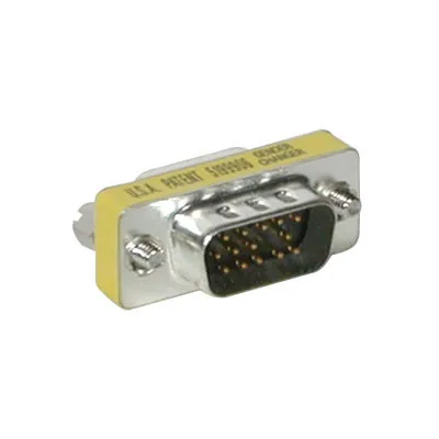 C2G HD15 VGA M/F Mini Port Saver Adapter VGA (D-Sub) Plata