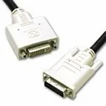C2G 2m DVI-I M/F Dual Link Cable cable DVI Negro