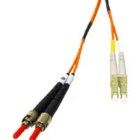 C2G 8m USA LC/ST Duplex 50/125 Multimode Fiber Patch Cable Cable de fibra óptica e InfiniBand Naranja