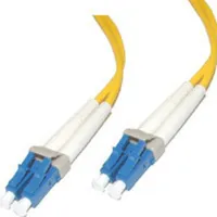 C2G 10m USA LC/LC Duplex 9/125 Single-Mode Fiber Patch Cable Cable de fibra óptica e InfiniBand Amarillo