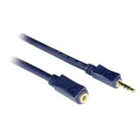 C2G 6ft Velocity™ 3.5mm Stereo Audio Extension Cable M/F cable de audio 1,83 m 3,5mm Azul