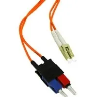 C2G 8m USA LC/SC Duplex 62.5/125 Multimode Fiber Patch Cable Cable de fibra óptica e InfiniBand Naranja