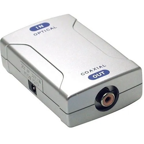 C2G Optical to Coaxial Digital Audio Converter Toslink S/PDIF Negro