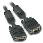 C2G 0.5m Monitor HD15 M/M cable cable VGA 0,5 m VGA (D-Sub) Negro