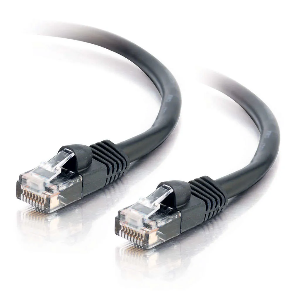 C2G Cat5E 350MHz Snagless Patch Cable 7m cable de red Negro U/UTP (UTP)