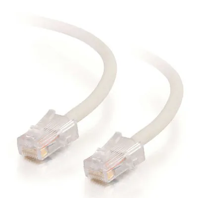 C2G Cat5E Assembled UTP Patch Cable White 7m cable de red Blanco