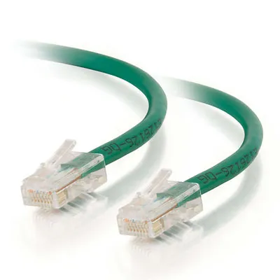 C2G Cat5E Assembled UTP Patch Cable Green 7m cable de red Verde