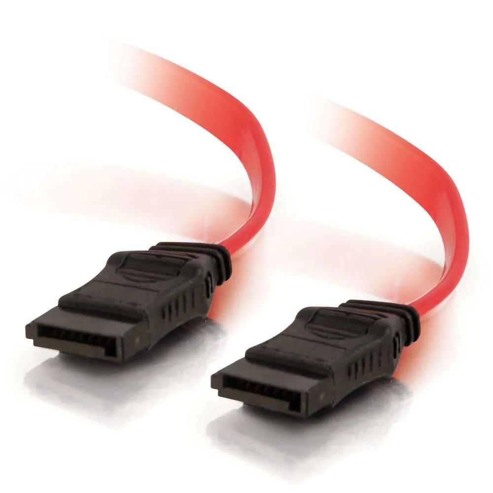 C2G 0.5m 7-pin SATA Cable cable de SATA 0,5 m SATA 7-pin Rojo