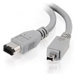 C2G 1m IEEE-1394 Cable Gris