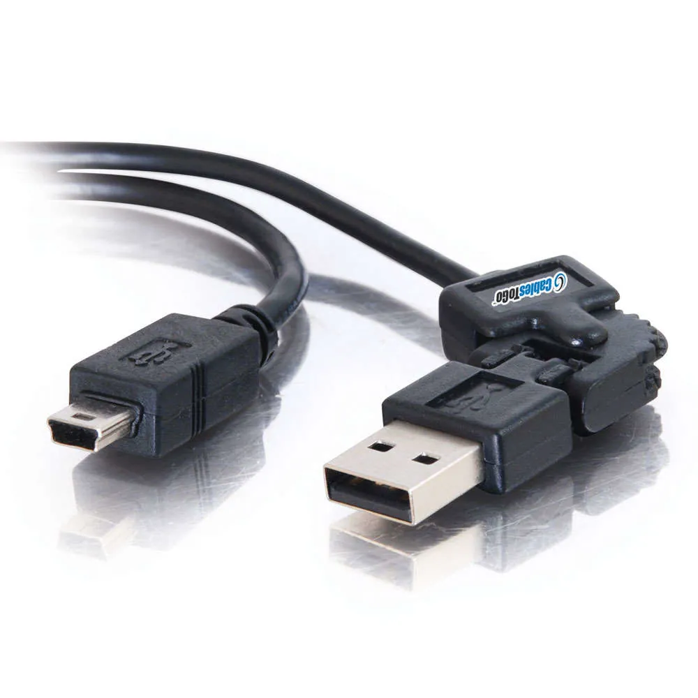 C2G 2m FlexUSB 2.0 A/5-Pin Mini-B Cable cable USB USB 2.0 USB A Mini-USB B Negro