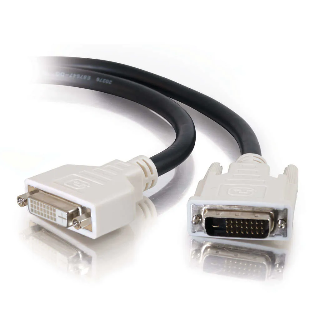 C2G 2m DVI-D Dual Cable cable DVI Negro