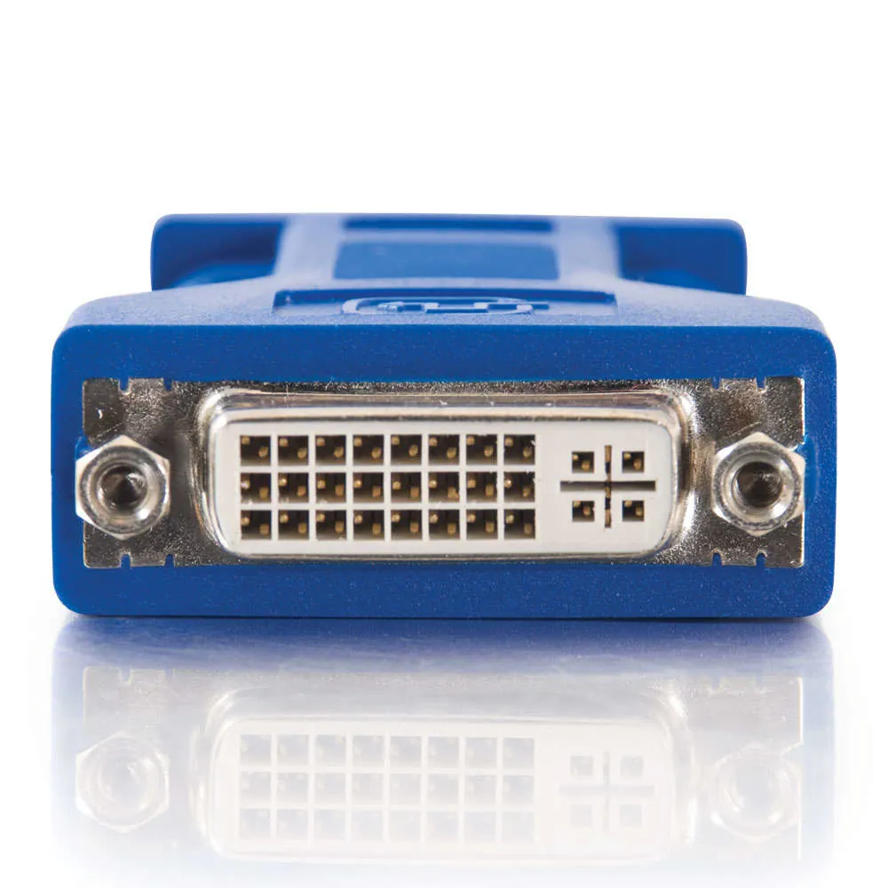 C2G DVI-A / HD15 VGA Adapter HD15 M Azul