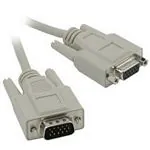 C2G 3m HD15 M/F SVGA Cable cable VGA VGA (D-Sub) Gris