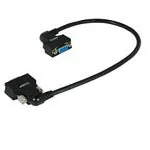 C2G VGA270 HD15 M/F Monitor Cable cable VGA 0,5 m VGA (D-Sub) Negro