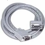 C2G 1m Monitor HD15 M/M cable cable SCSI Gris VGA (D-Sub)