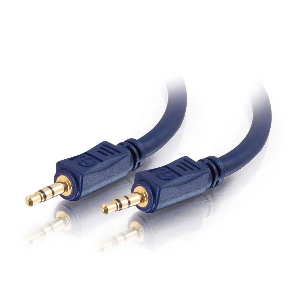C2G 5m Velocity 3.5mm Stereo Audio Cable M/M cable de audio 3,5mm Negro