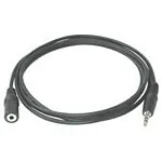 C2G 3m 3.5mm Stereo Audio Extension Cable M/F cable de audio 3,5mm Negro