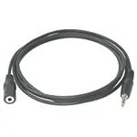 C2G 2m 3.5mm Stereo Audio Extension Cable M/F cable de audio 3,5mm Negro