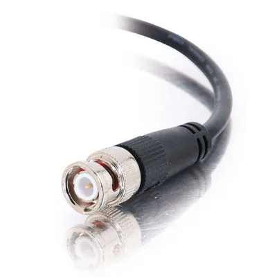 C2G 50ft RG58 BNC Thinnet Coax Cable cable coaxial 15,24 m Negro