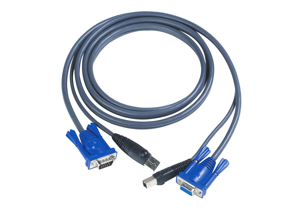 ATEN USB KVM Cable cable para video, teclado y ratón (kvm) Negro 3 m