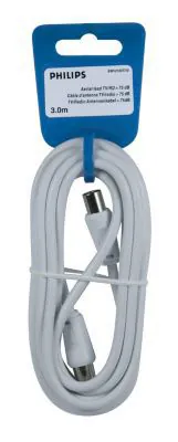 Philips SWV2183T/10 cable coaxial 3 m Blanco