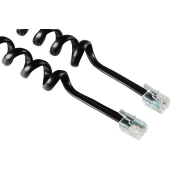Hama Modular hearing device - St 4 pol. - modular St. 4 pol. 5m Negro