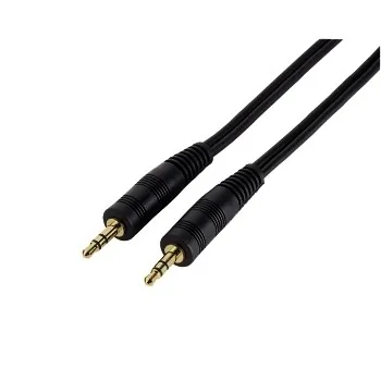 Hama Jack Cable Plug - Plug, 3.5 mm, Stereo, 1.5 m cable de audio 1,5 m 3,5mm Negro