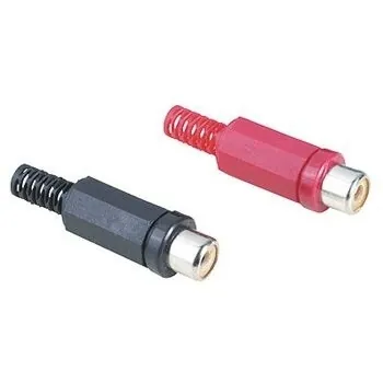 Hama RCA Female Jack, Solderable, 2 Pcs