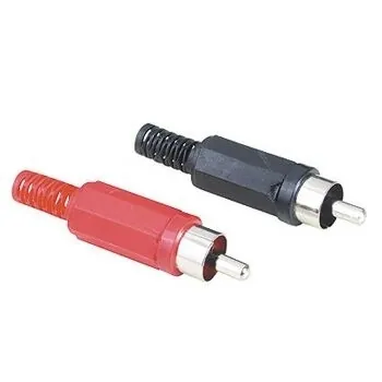 Hama RCA Plug, solderable, 2 pieces