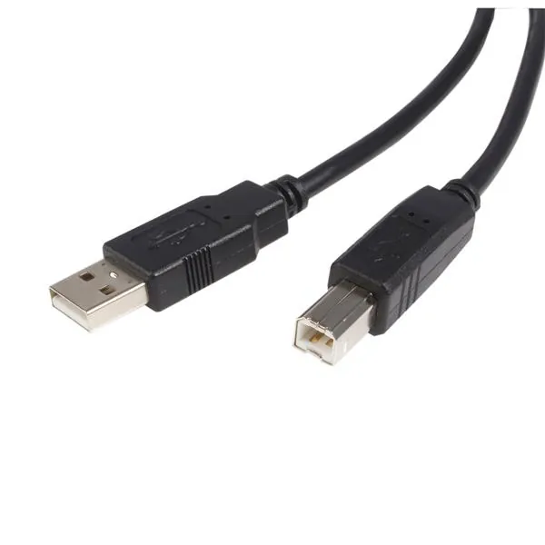 StarTech.com USB 2.0 Cable cable USB 0,9 m USB A USB B Negro