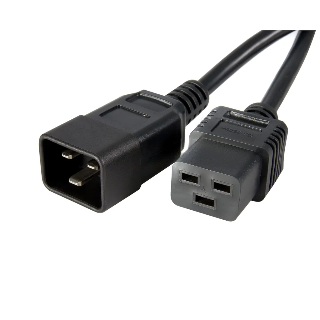 StarTech.com PXTC19C203 cable de transmisión Negro 0,9 m C19 acoplador C20 acoplador